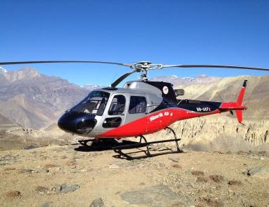 Thorong High Camp Phedi to Kathmandu Helicopter Flight