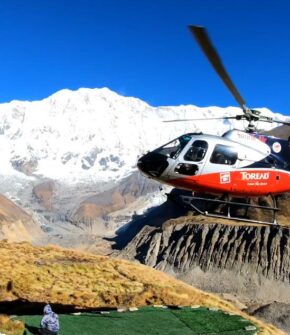 Helicopter Rescue from Annapurna Region