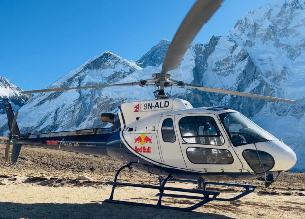 Kothe to Kathmandu Helicopter Flight