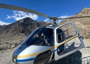 Pokhara to Shinta Mani Mustang Helicopter Flight