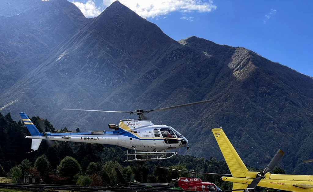 Lukla Helicopter Flight in September 2026